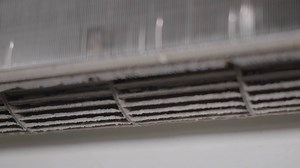 Dirty Dust Dense On Squirrel Cage Fan In Air Stock Footage SBV-348604671 - Storyblocks