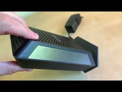 HIGH SPEED Netgear CM700 Cable Modem Pairs with NIGHTHAWK Router Review in 4k