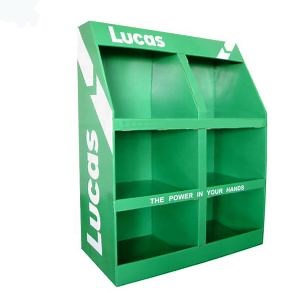 [Hot Item] 4c Offset Printing Gloss Lamination Big Storage Baby Toy Cardboard Display Stand