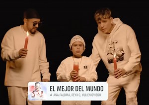 🎶 ¡Ana Paloma, Yulien Oviedo y Reyx C presentan su más reciente éxito, "El Mejor del Mundo", una colaboración que ya está arrasando en plataformas digitales. 🔥 En menos de 24 horas, el video oficial ha superado las 58,000 vistas, convirtiéndose en una de las canciones más comentadas para despedir el 2024. 💻 Encuentra esta increíble producción en YouTube y en todas tus plataformas favoritas. Dale play, compártela y sé parte de quienes ya disfrutan este temazo que promete quedarse en el corazón