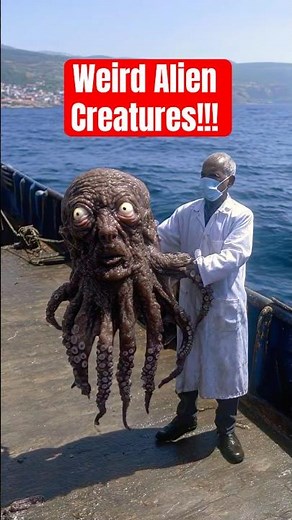 Terrifying Alien Creatures! 🦑🤖 | Unreal Deep Sea Discovery