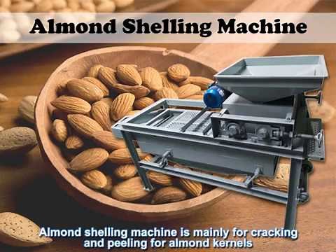 Electric Almond Sheller/Shelling Machine | Walnut, Hazelnut Cracking Hulling Machine | Almond Peeler