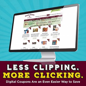 Clipping coupons is great and all, but we LOVE saving shoppers a little time. Our digital coupons help you rack up the savings with just a few clicks of the mouse. Check ‘em out! #DigitalCoupons #GroceryCoupons #GroceryDeals https://bit.ly/3If0BIa | Food Town