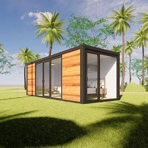 [Hot Item] Personalizada instalación sencilla 20ft Mobile Modular Prelab House Flat Pack Casa de contenedor desmontable prefabricada