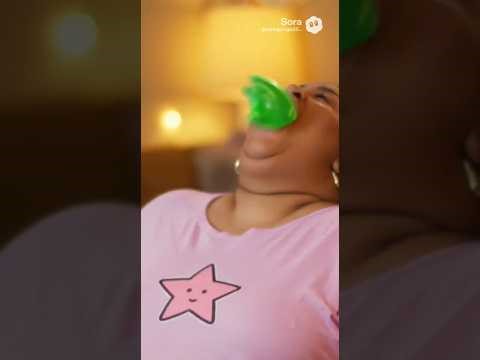 flubber swallow female bbw tickle treatment gassy fart sleepover