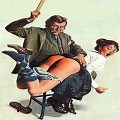 Artistic Spanked Women
