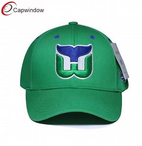 [Hot Item] Custom Embroidered Green Spandex Baseball Caps for Stylish Branding