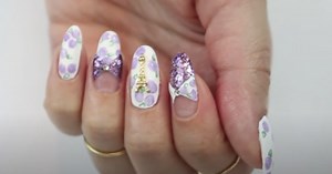 DIY Eiffel Tower & Rose Nails - Cute Spring Nails