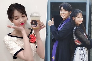 IU Shares Sweet Show Of Support From Lee Joon Gi On Set Of "Hotel Del Luna" | Soompi
