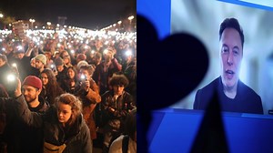 Germans protest far-right while Musk addresses AfD rally