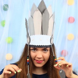 DIY Indian Headdress Full video: http://bit.ly/2i6lc4M | Troom Troom