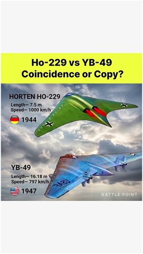 ✈️ Ho 229 vs YB-49: Coincidence or Copy? German Flying Wing vs USA 2026