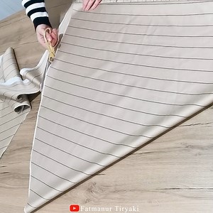 Sewing a Half-Circle Skirt 👗 | Fatmanur Tiryaki