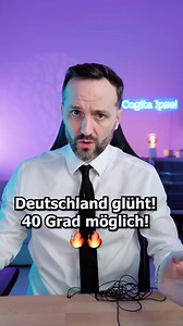 Europa glüht und es werden Hitzerekorde gebrochen. Am Wochenende könnten es bei uns 40 Grad und mehr werden. #1minutejura #nachrichten #lernenmittiktok