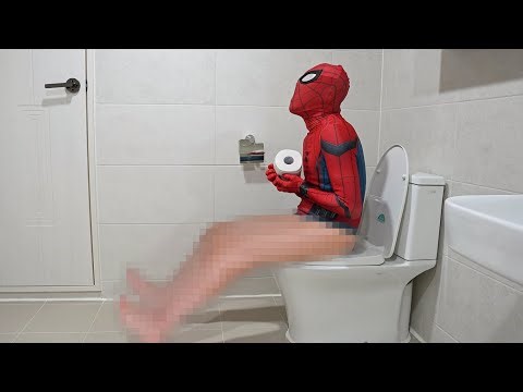 Spider Man in Real Life at Home ( spider-man vs ??? )