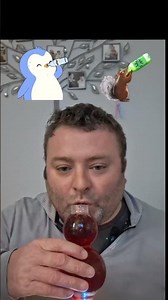 ASMR Blackcurrant & Blueberry drink from the bubble glass 🧠😌🌈😴🫧 #asmr #drink #drinkingsounds