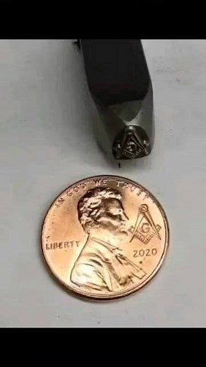 Only 2 left $100 shipped Masonic Lodge Penny Punch Stamp Holder Device 1- Coin Punch Holder Device Stamping Punch Sold Separately No More Smashing Fingers! Makes Holding and Positioning Easy | Grand Lodge of North Carolina