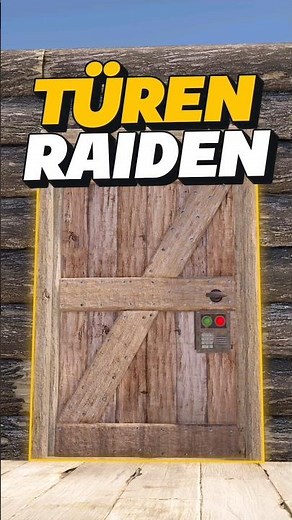 Der Billigste Weg Türen zu Raiden in Rust..