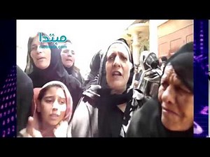 «بشلا» تودع شهيدها وتهتف: «القصاص القصاص الإعدام للإخوان»
