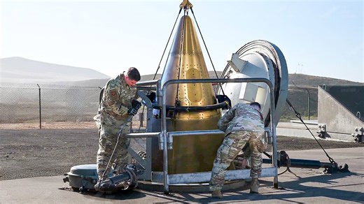 How the U.S. Reloads Super Scary Ballistic Missiles Hidden Inside Bunkers