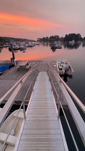 A little stroll on the dock at York Harbor this morning #Maine | Eric Storm Photo