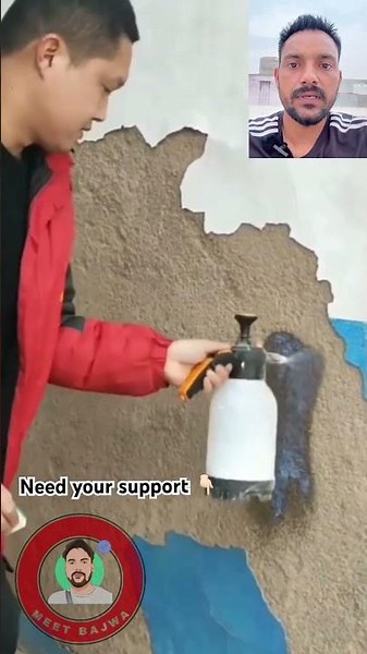 How to Repair Damp Wall | wall Dampness Treatment #wallrepair #meetbajwa002