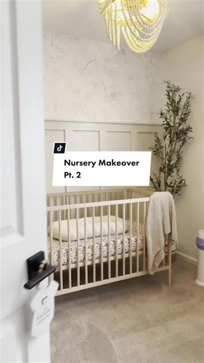Nursery Makeover Pt. 2 #nursery #diy #makeover