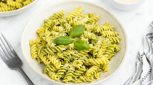 Classic Basil Pesto Pasta Recipe - Tasting Table