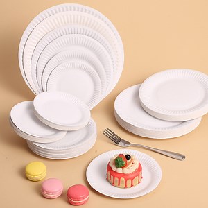 [Hot Item] 100% Biodegradable 9/10inch Round Oval Disposable Tableware Bagasse Pulp Compostable Plate