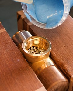 Filling Metal Beads With Alginate | Science, Tech and Universe