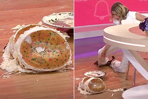Jenna Bush Hager shocks Willie Geist by dropping $20,000 cake in April Fool's Day prank