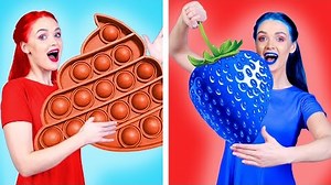 3.6K views · 143 reactions | HOT VS COLD CHALLENGE || Fire Girl vs Icy Girl Funny Situations, Red vs Blue by Kaboom Zoom | Zoom Zoom | Facebook