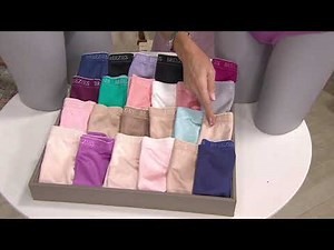 Breezies Set of 4 Nylon Microfiber Panties on QVC