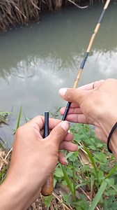 Rod tanago bambo panjang 70cm Cocok buat melipir di parit" kecil #mancing #viral #microfishing #tanagobambu | Tegar Andri Saputra