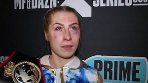 ASTRID WETT FIRST REACTION TO BRUTAL WAR WITH AJ BUNKER / BECOMES FIRST EVER FEMALE MISFITS CHAMPION #brutal #AstridWett #Boxer #Fightnight | IFL TV