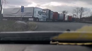 Rest area cruising blowjob