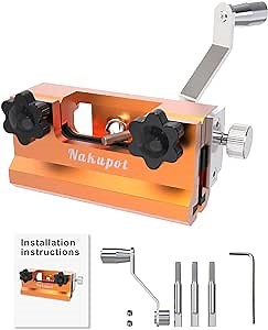 Chainsaw Sharpener Kit - Easy, Portable, and Versatile Chain Saw Blade Sharpening Tool with Complete Accessories, Durable Alloy Construction, Safe and Eco-Friendly Manual Operation