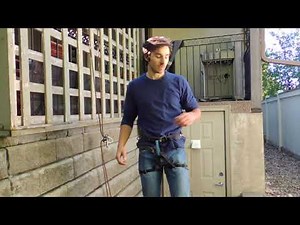 How to Rappel with a Bag (Using Science)