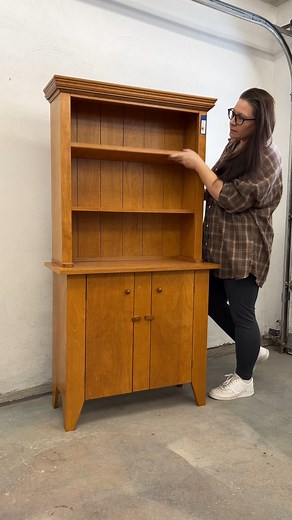 386K views · 10K reactions | I was the only one to bid on this homemade cabinet at the auctionand I'm so happy I got to brinh it home! | Salvaged by k. scott | Facebook