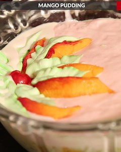 18K views · 554 reactions | Love mangoes? You'll adore this Fresh Mango Pudding! 省 Learn how to make this simple and delicious dessert in our quick video. #pudding #mango | Mallika Joseph Food Tube | Facebook