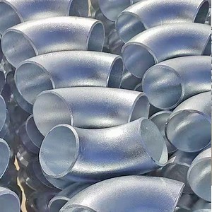 [Hot Item] 1.4462 Stainless Steel Pipe Fitting Long Radius Metal Butt Weld Elbow Tube Sr 20" 45 90 180 Angle Degree Pn6 Seamless Elbow