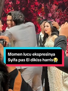 Momen Lucu Syifa Hadju Kaget Saat El Rumi Cium Harrisvriza