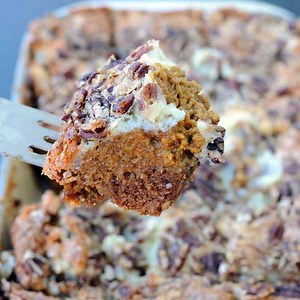 What happens when you combine pumpkin pie with ooey gooey butter cake? The best Thanksgiving ever! RECIPE --> https://bit.ly/2PEtaUc | Girls Can Grill