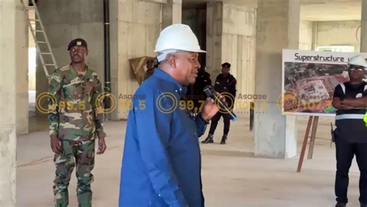 📹| EFFIA NKWANTA REGIONAL HOSPITAL PROJECT: Governance is a relay and with the baton handed over to us, we will ensure the project is completed - President Mahama #AsaaseNews | #AsaasePA | #TheVoiceOfOurLand | #AsaaseRadio | Asaase 99.5