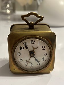 Antique Tiny Clock, Alarm-clock, Miniature Carriage Clock, Antique Travel Alarm-clock, Lilliput Clock, Bijou Clock, Ca 1800 - Etsy