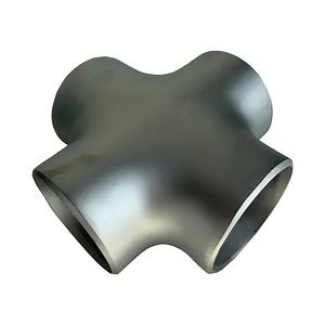 [Hot Item] Durable Carbon Steel 4 Way Pipe Fitting for Butt Welding