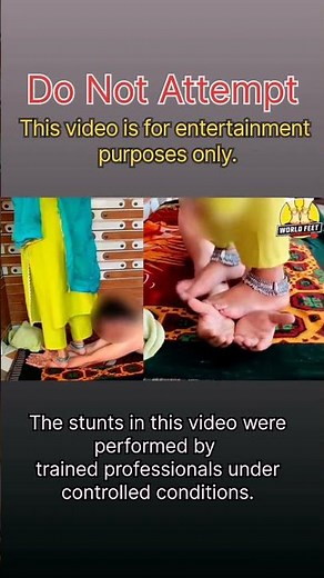 Extreme Hand Stand & Trampling Challenge