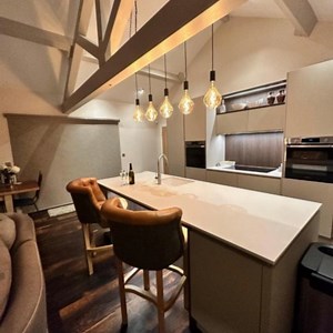 This stunning Leicht kitchen was recently installed for one of our...