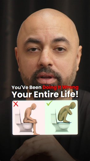 1M views · 12K reactions | You’ve been squatting on a toilet wrong...