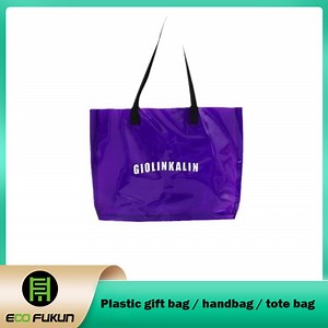 [Hot Item] Cost-Effective Heavy Duty Reusable PVC Custom Logo Shopping Bags